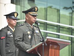 Bupati Agam Hadiri Peringatan HUT TNI ke-79 di Balai Kota Bukittinggi