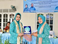 PKK Agam Studi Tiru ke PKK Desa Wanaherang, Kabupaten Bogor