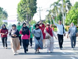 Peringati Hari Ibu, GOW Agam Ikuti Jalan Santai