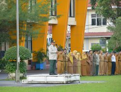 Pimpin Apel Gabungan ASN, Sekda Agam : Tuntaskan Laporan Administrasi