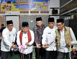 Bupati Agam Resmikan “Sholat Champions” di Kamang Magek.
