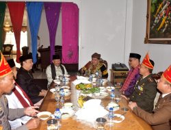 Jelang Upacara 32 Tahun Lubuk Basung Sebagai Ibukota, Bupati Agam Jamu Forkopimda dan Niniak Mamak