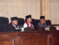 Bupati Agam Dengarkan Rekomendasi DPRD Terkait Ranperda RPJMD 2025 –2029