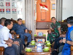 Dandim 0304/Agam- Bupati Temu Ramah,Bahas Ketahanan Pangan dan Pembangunan Kesatrian