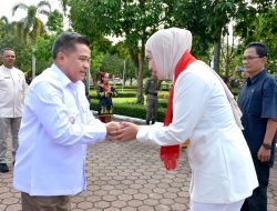 Bupati Agam Sambut Kunjungan Cindy Monica, Bantuan Alsintan dan Pangan Disalurkan