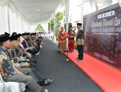 Kafilah MTQN XLI Agam Disambut Pemko Bukittinggi