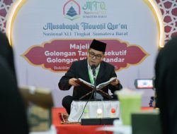 Asisten II Setdakab Agam Ikut Berkompetisi di MTQN Sumbar XLI