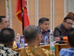 Pemkab Agam Evaluasi Persiapan Peresmian Huntara SD 05 Kayu Pasak