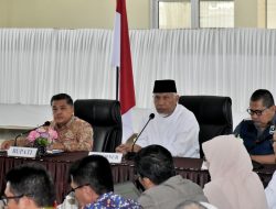 Rakor Strategis Pemprov Sumbar-Pemkab Agam, Bahas Sinergi Penanganan  Bencana dan Persiapan Lebaran 