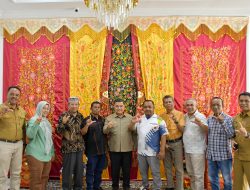 Bupati Terima Silaturahmi PWI Agam, Bahas Rencana Konferensi 2026