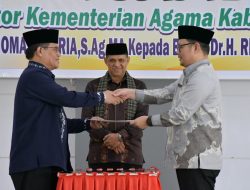 Kenal Pamit Kepala Kemenag Agam, Bupati Apresiasi Dedikasi Thomas Febria, Sambut Dr. Rinalfi