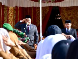 Bupati Agam Pimpin Upacara HUT Kecamatan Malalak ke-19, Ajak Warga Bangkit dan Perkuat Kebersamaan