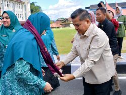 Bupati Agam Sambut Tim Penilai Gerakan PKK Tingkat Provinsi Sumbar di Sungai Pua