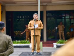 Bupati Agam Pimpin Apel Gabungan, Dukung Sosialisasi Kepatuhan Pajak Kendaraan Bermotor