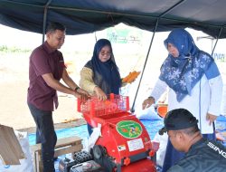 Ketua TP PKK Agam Tinjau Kompi Pertanian Yonif TP 897 Singgalang, Dorong Optimalisasi Pengelolaan Lahan