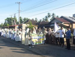 Semarak Tahun Baru Islam 1448 H, Asisten III Agam Lepas Pawai Taaruf Khatam Al-Qur’an di Lubuk Basung
