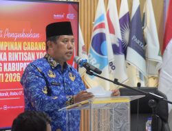 Sekda Agam Hadiri Pelantikan Pengurus Saka Yogaswara KPU Agam Periode 2026-2031