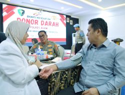 Semangat Berbagi di Hari Bhayangkara, Sekda Agam Apresiasi Aksi Donor Darah Polres Agam