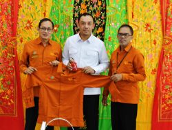 Wabup Agam Terima Tim BPS Agam Laksanakan Pendataan Sensus Ekonomi