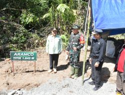 Bupati Agam Tinjau TMMD Di Nagari Nan Tujuah, Apresiasi Sinergi TNI dan Masyarakat