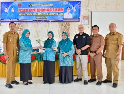 Ketua TP PKK Agam Hadiri Rakor Bulanan Ketua TP PKK Kecamatan se-Kabupaten Agam