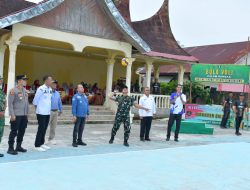 Bupati Agam Buka Open Tournament Volly Ball Yonif TP 897/Singgalang
