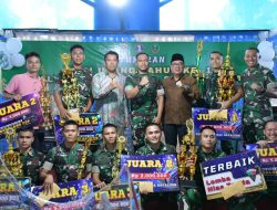 Syukuran HUT Ke-1 Batalyon Infanteri TP 897/Singgalang, Perkuat Sinergi Bersama Pemkab Agam