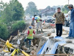 Tinjau Infrastruktur Agam Barat, Bupati Agam Pastikan Pembangunan Berjalan Lancar
