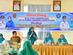 Gelar Pembinaan Dasa Wisma di Tanjung Mutiara, Ny. Merry : Manfaatkan Pekarangan Untuk Ketahanan Pangan