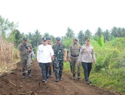 Percepat Pembangunan 440 Unit Huntap, Pemkab. Agam Tinjau Land Clearing di Padang Mardani