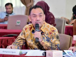 Wabup Agam Presentasikan Hasil Monitoring dan Evaluasi Keterbukaan Informasi Publik Tahun 2026