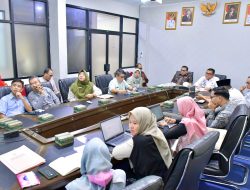 Asisten II Agam Terima Kunjungan Tim Aksi Gerakan Indonesia ASRI dan Monitoring Pengendalian Inflasi